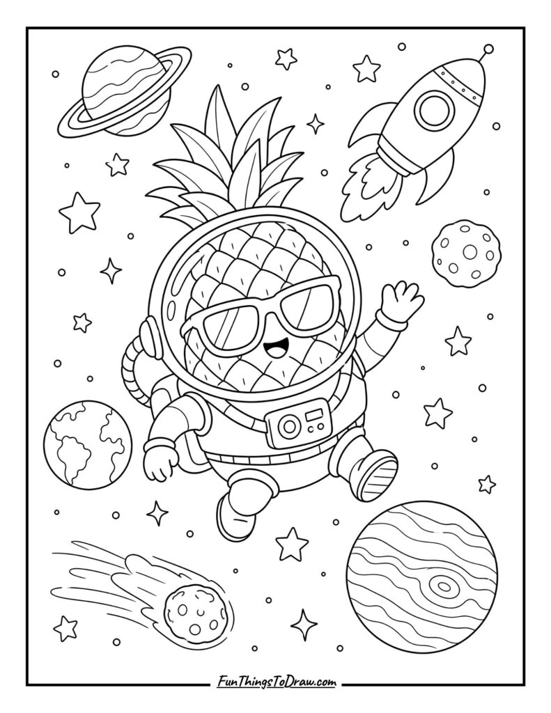 Pineapple in Space