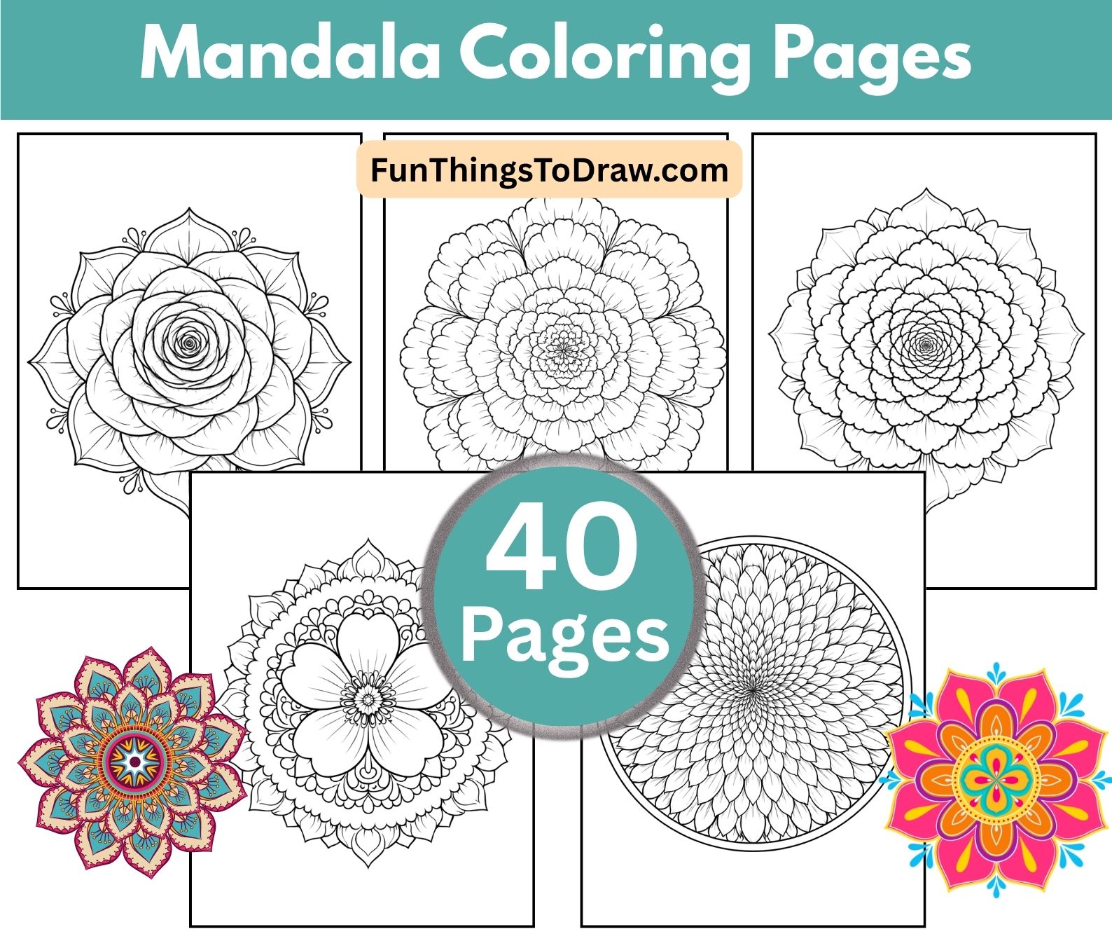 Mandala Coloring Pages for Adults