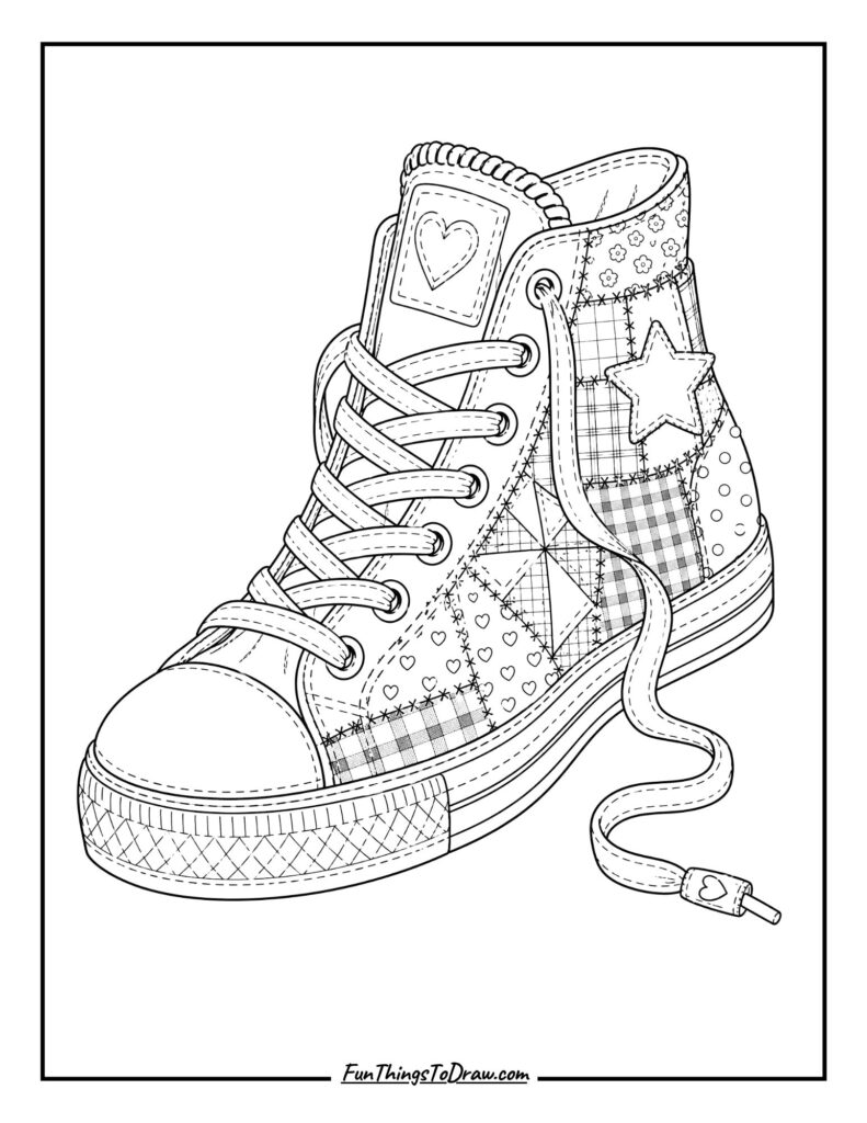 Patchwork Quilt Sneaker