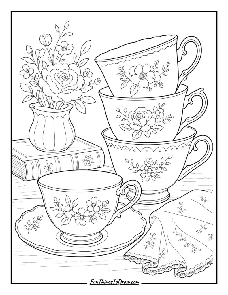 Vintage Teacup Collection