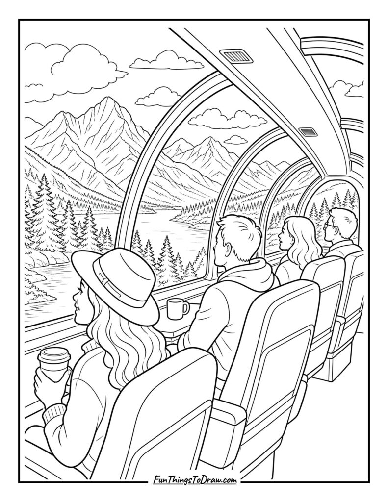 Observation Car View