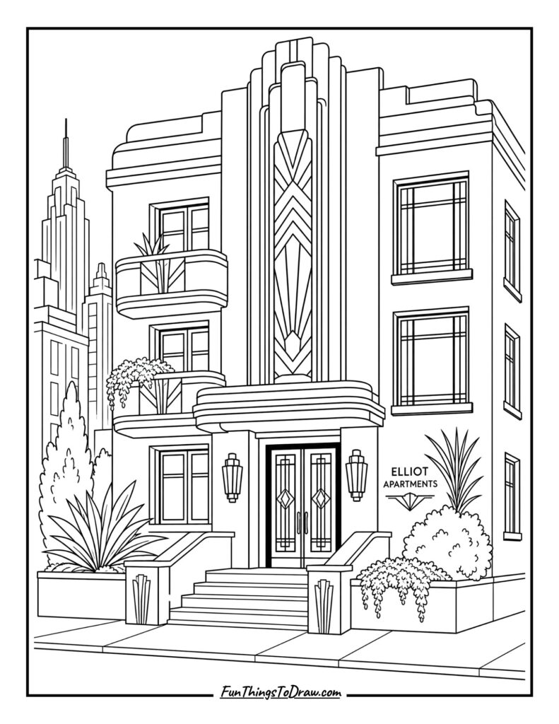 Art Deco City Apartment