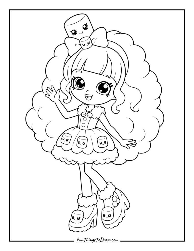 Marsha Mello coloring page