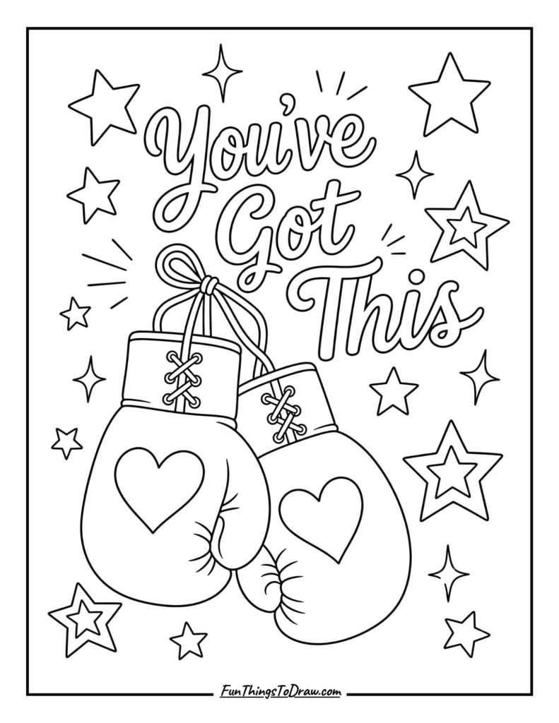You've Got This coloring page