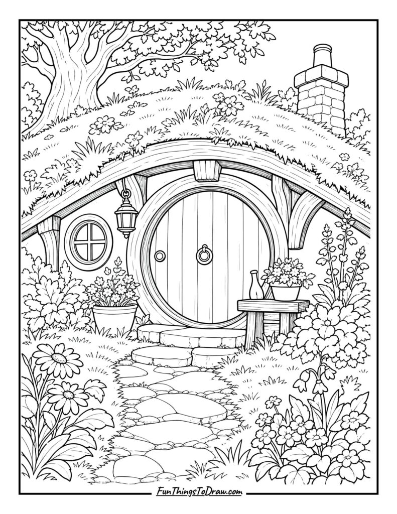 Hobbit Hole Earthy Charm