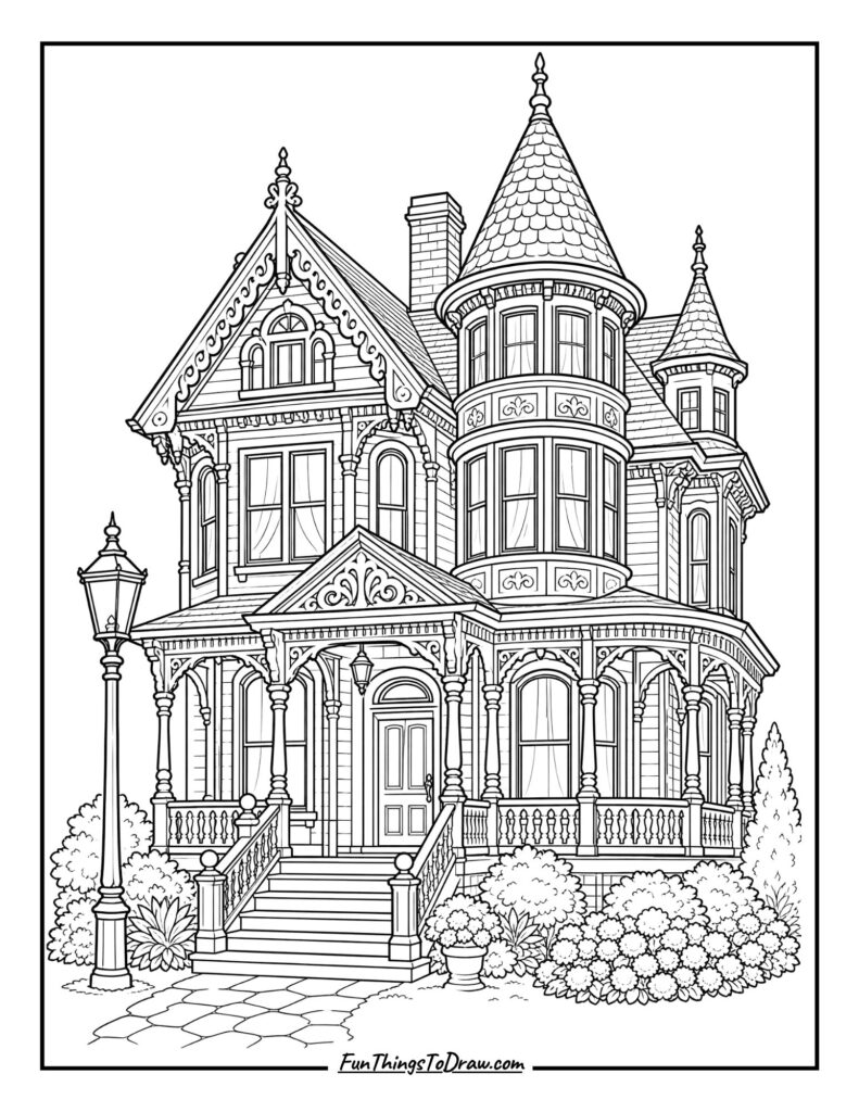 Victorian Mansion Elegance