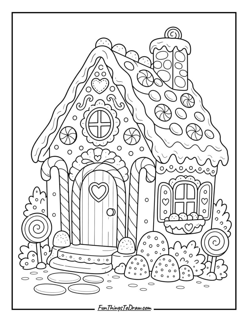 Gingerbread Cottage Whimsy