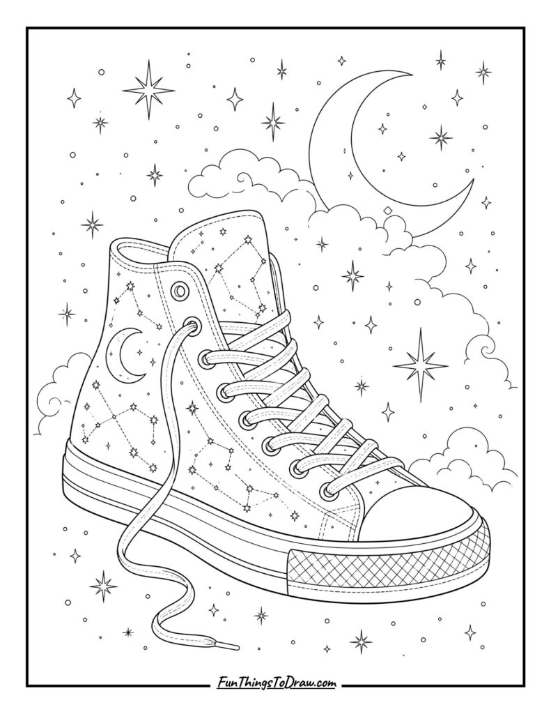 Celestial Constellation Sneaker