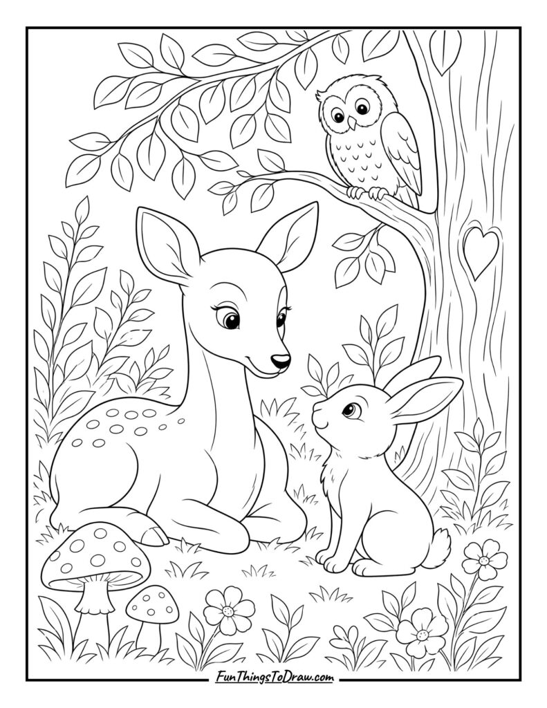 Forest Animal Friends