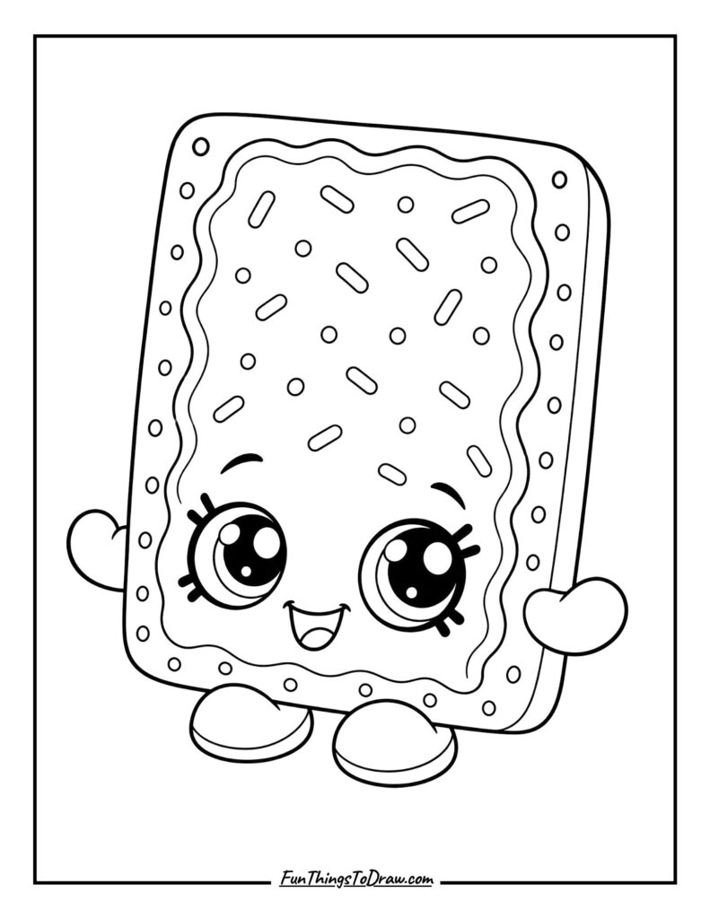 Toasty Pop coloring page