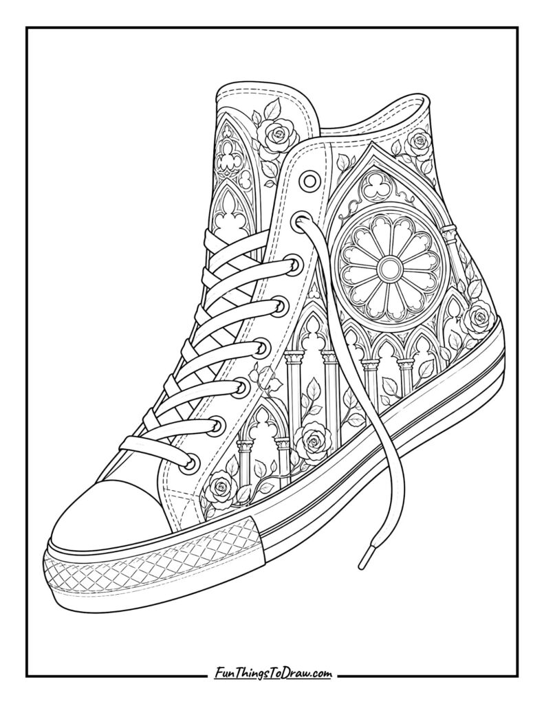 Gothic Architecture Sneaker