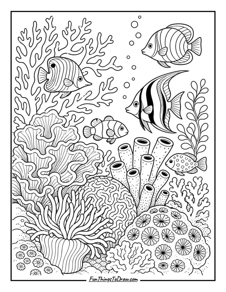 Underwater Coral Garden