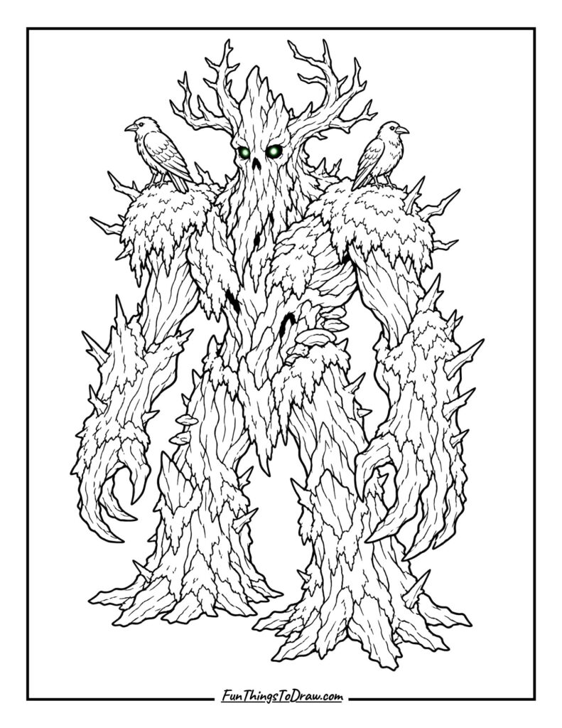 The Forest Warden Monster