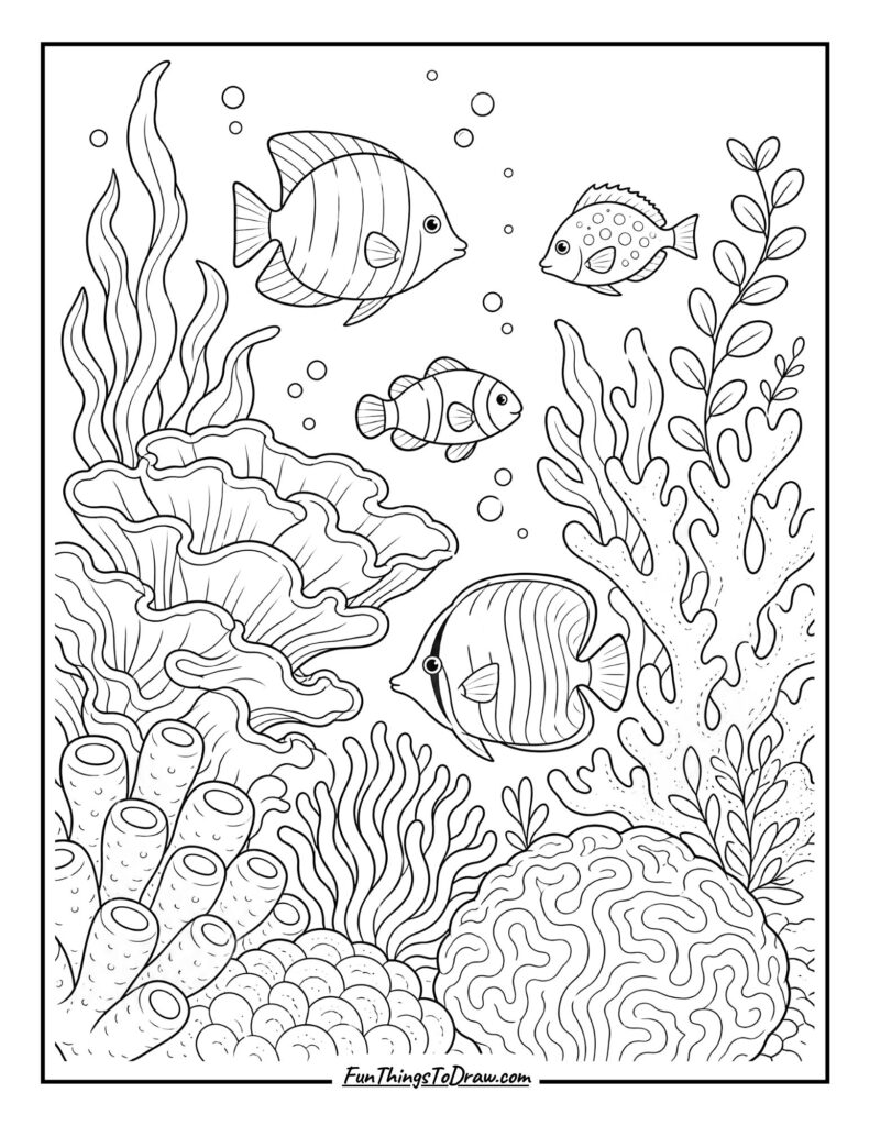 Underwater Coral Garden