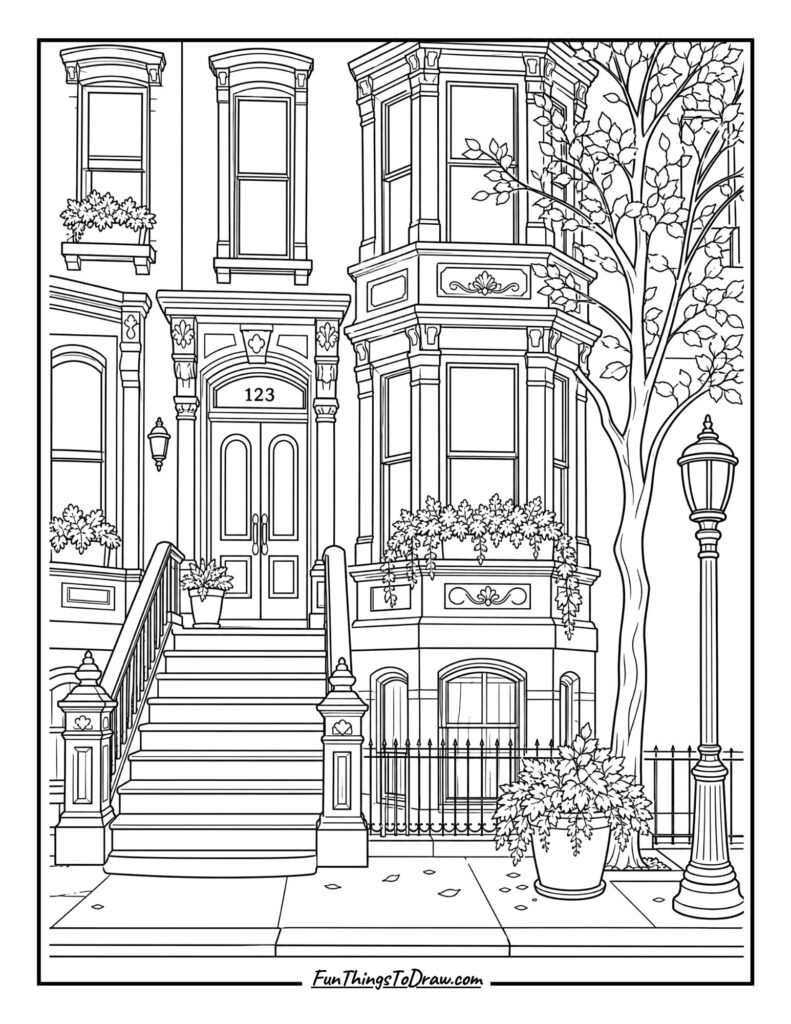 Urban Brownstone Charm
