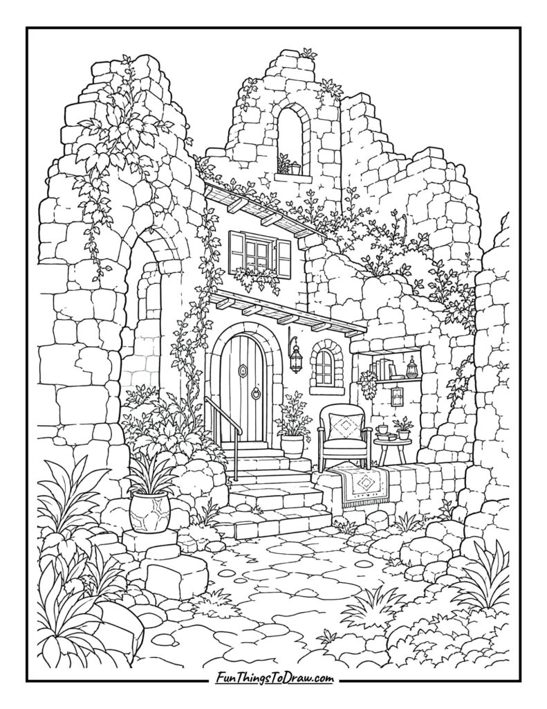 Ancient Ruin Dwelling