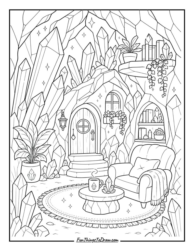 Crystal Cave Dwelling