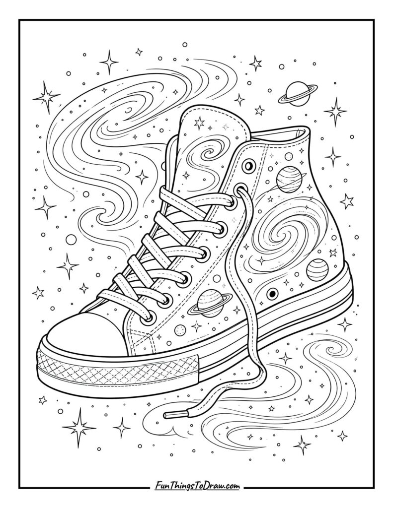 Cosmic Galaxy Sneaker