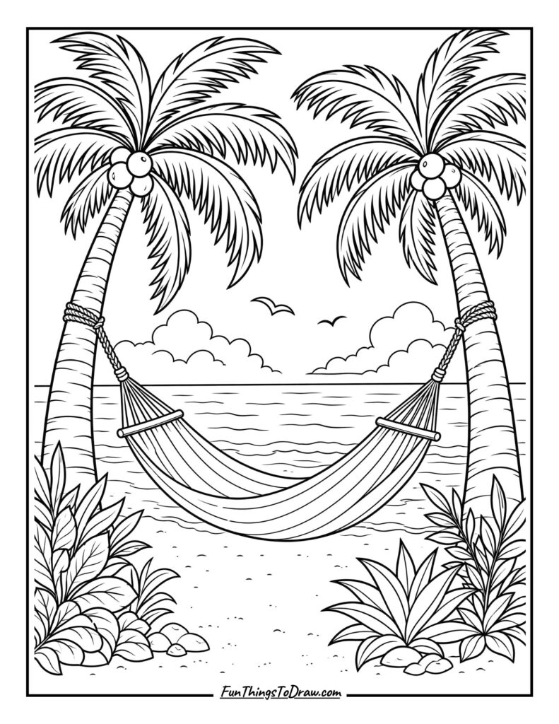 Beachfront Hammock Haven