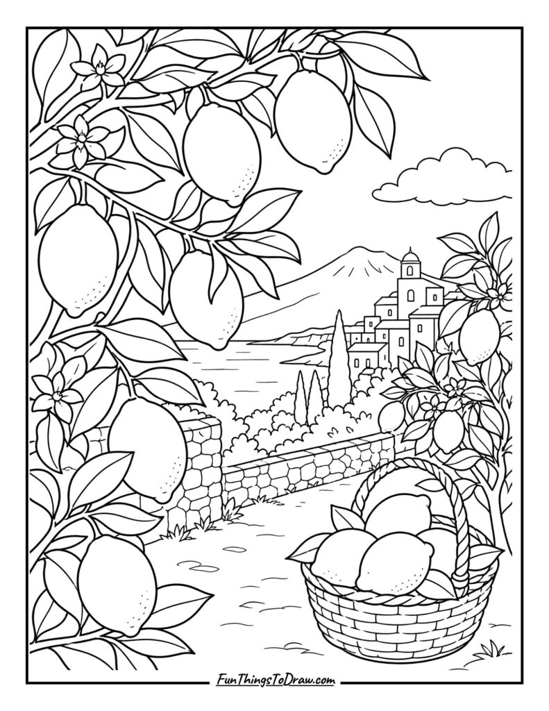 Sicilian Lemon Grove