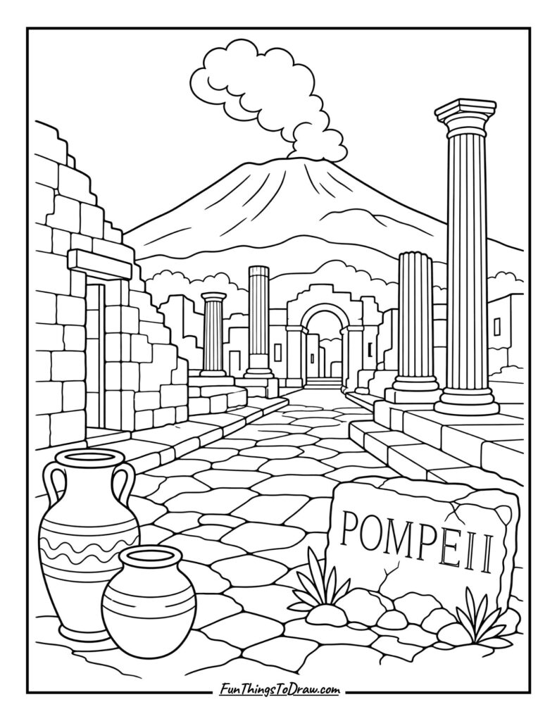 Pompeii Ancient Streets