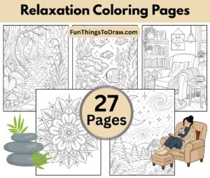 Free Printable Relaxation Coloring Pages for Adults