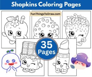 Free Printable Shopkins Coloring Pages
