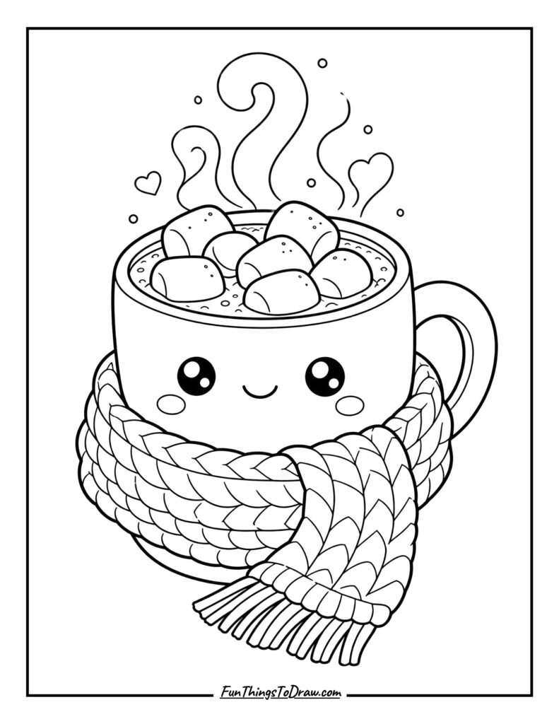 Kawaii Hot Chocolate Mug