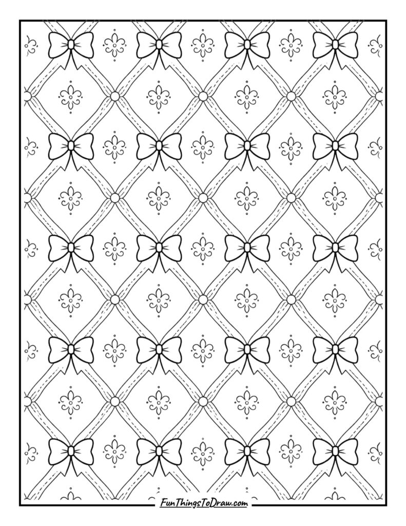 Complex Quilted Pattern