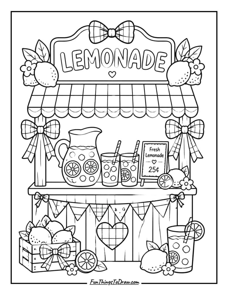 Lemonade Stand Scene