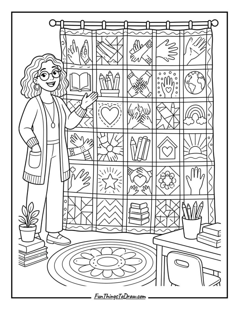 Inclusive Classroom Quilt