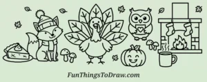45 November Drawing Ideas