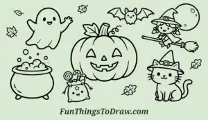 50 October Drawing Ideas