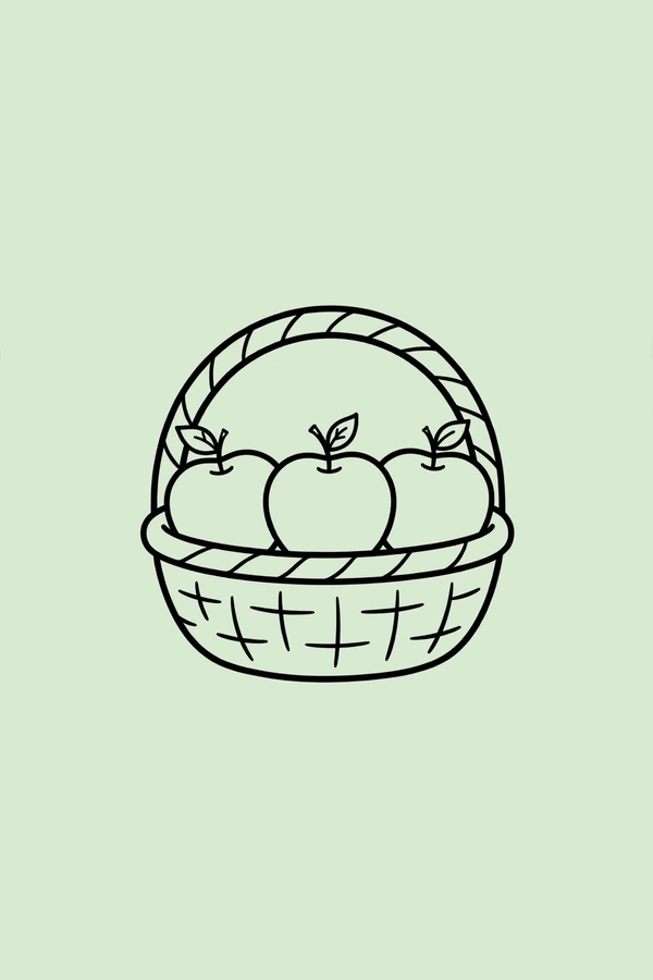 Apple Basket Harvest