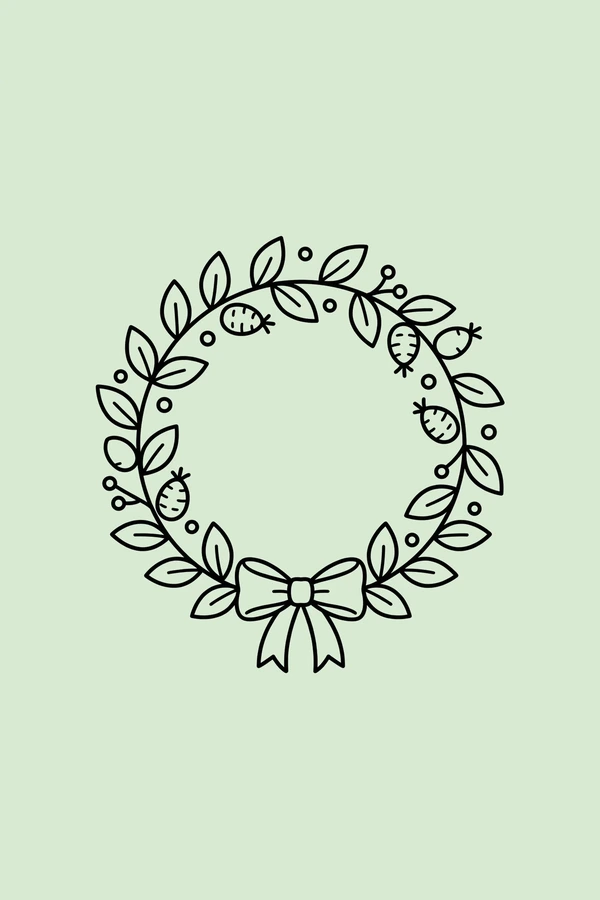 Autumn Wreath with Berries