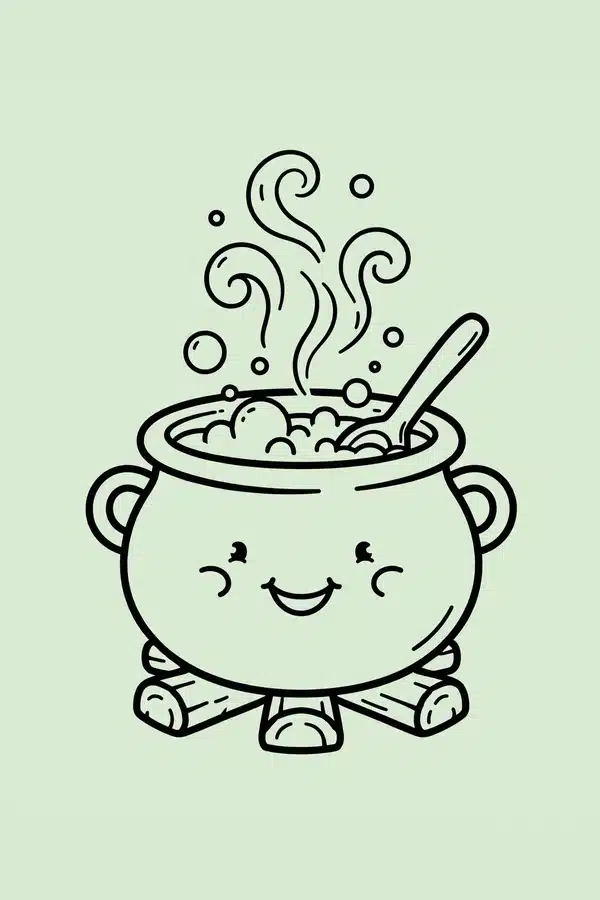 Bubbling Witch Cauldron