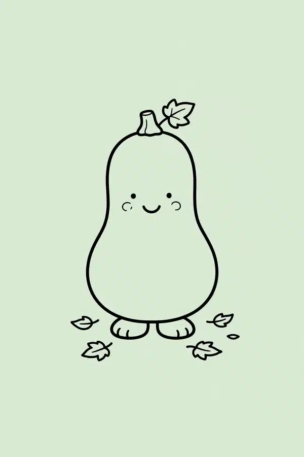 Butternut Squash Smiling Friend