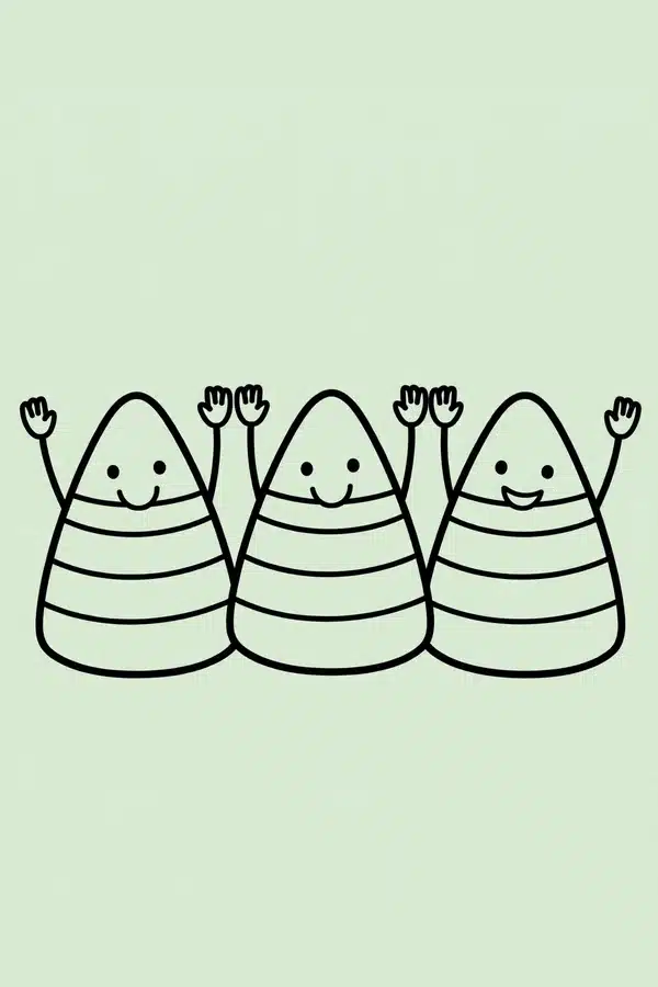 Candy Corn Friends