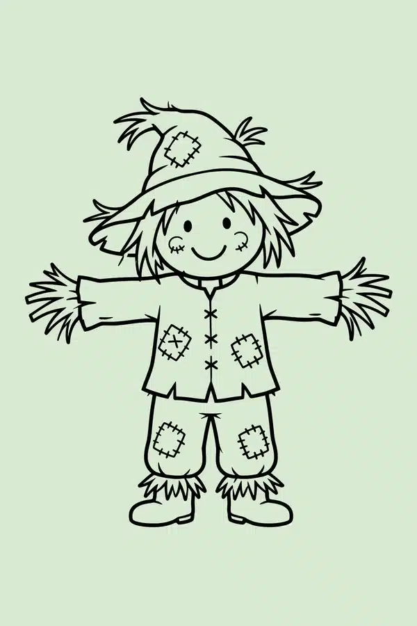 Cozy Scarecrow Friend