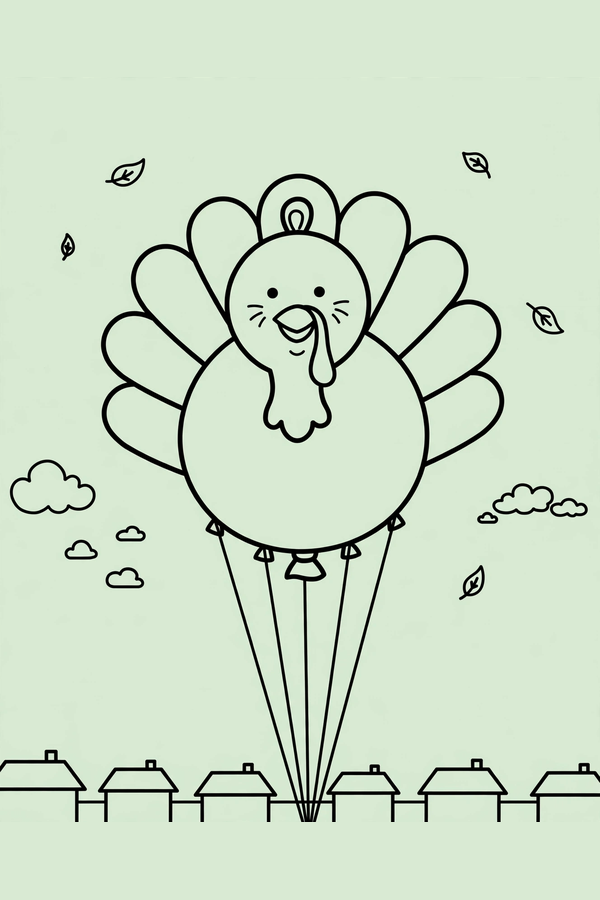 Giant Turkey Parade Balloon
