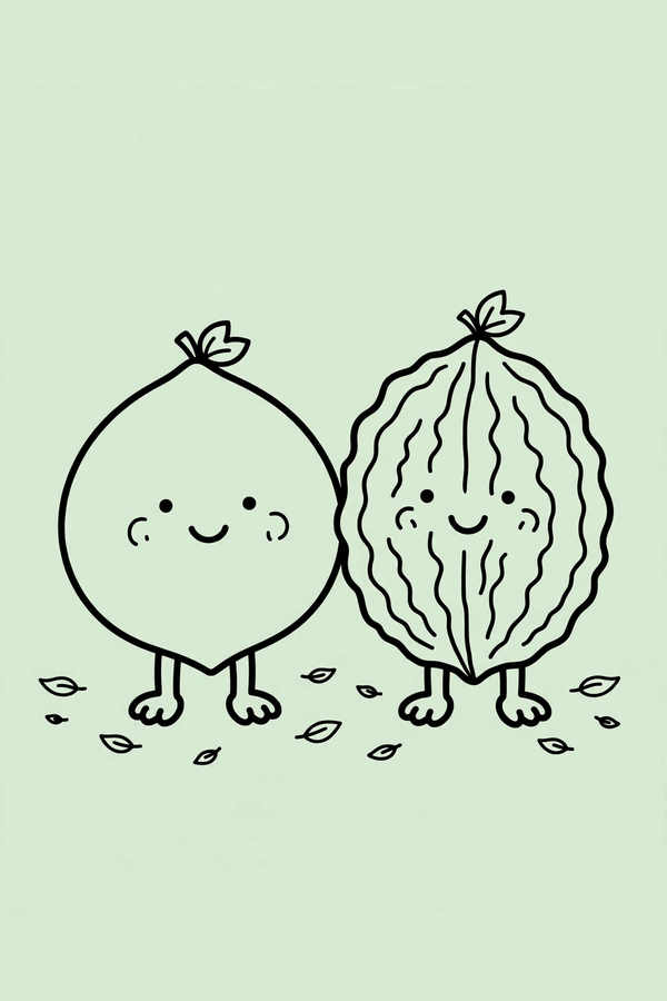 Hazelnut and Walnut Friends